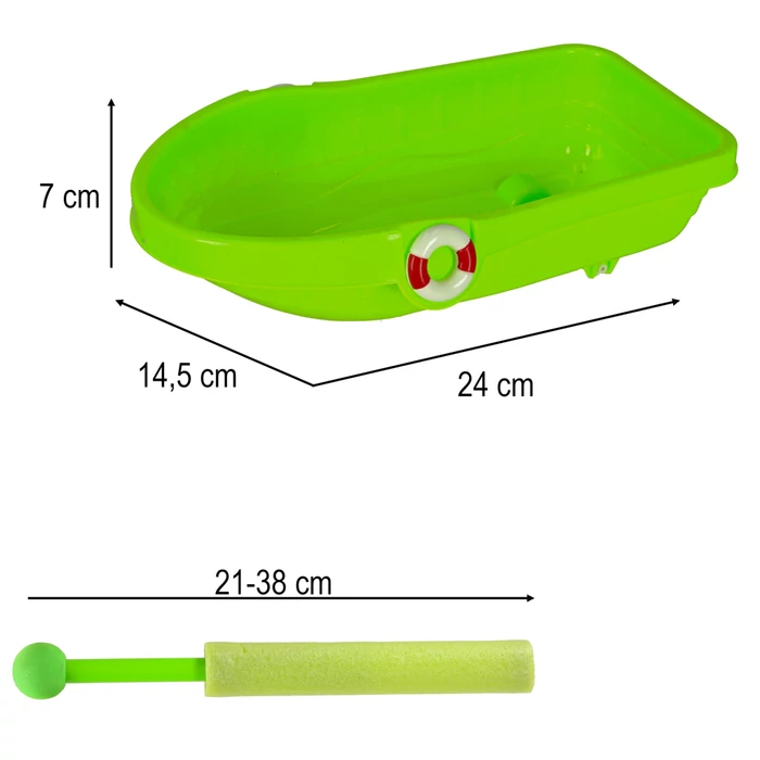 Hajó kiegészítőkkel,12 db-os készlet