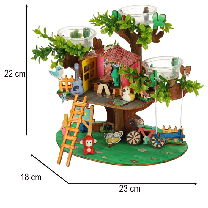 Faház kreatív játék gyerekeknek
