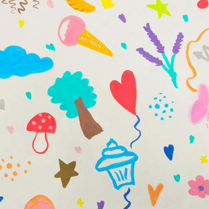 Akril filctollak, DIY vízálló filctollak 24 db.