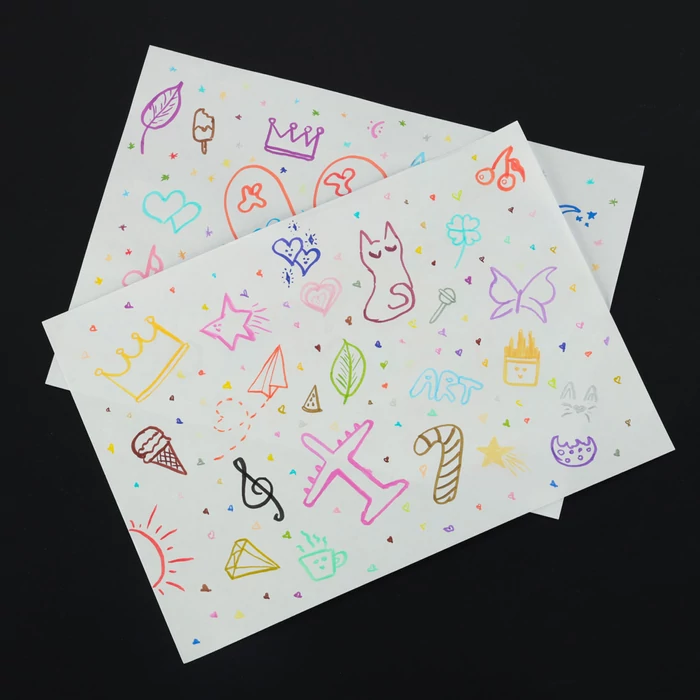 Akril DIY vízálló filctollak 48 db.