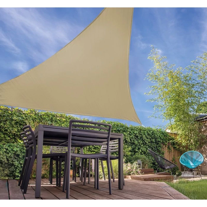 Prémium napvitorla (homok színben, 3,6 x 3,6 x 3,6 méteres)