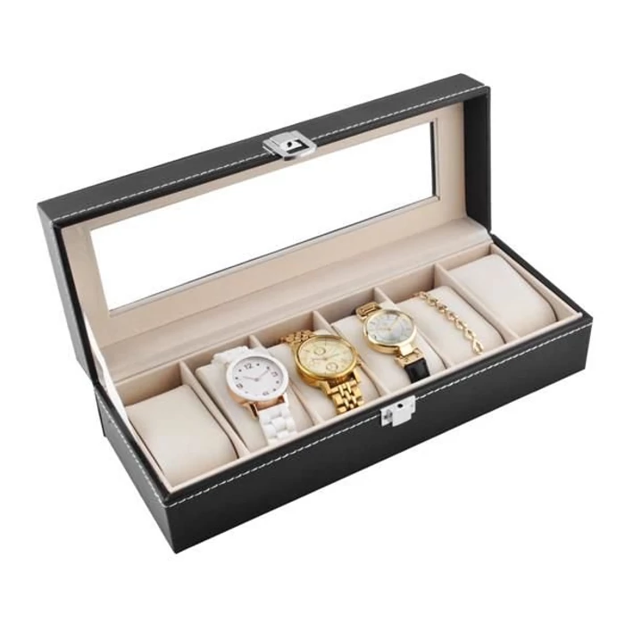 6 rekeszes óratartó doboz