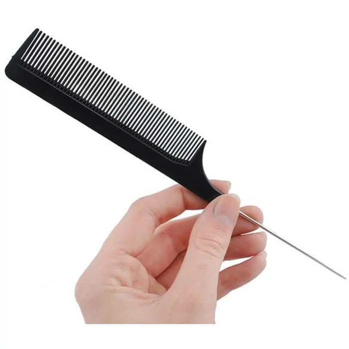 Fésűkészlet - 10 db (fekete)