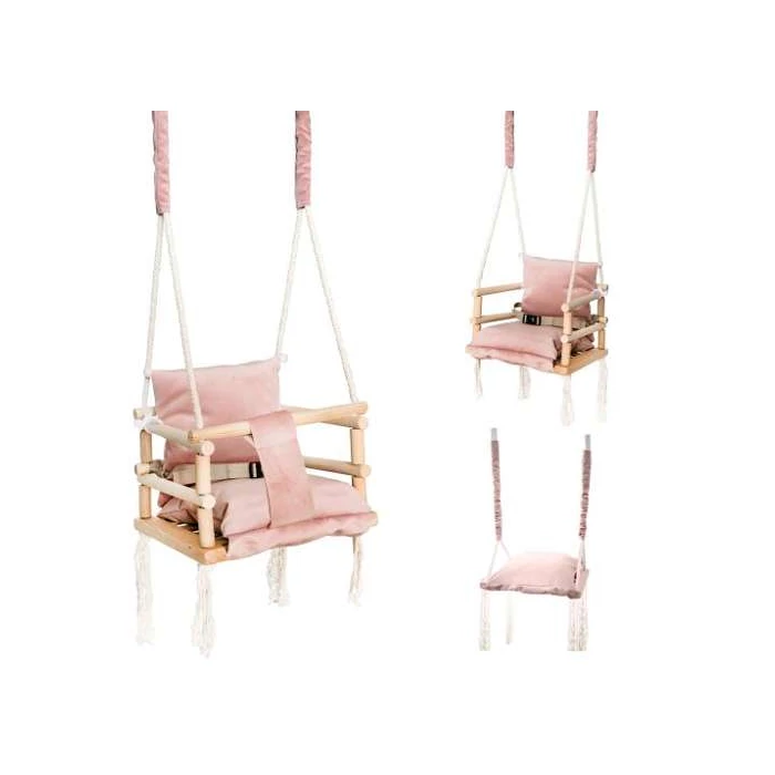 3in1 rózsaszín babahinta