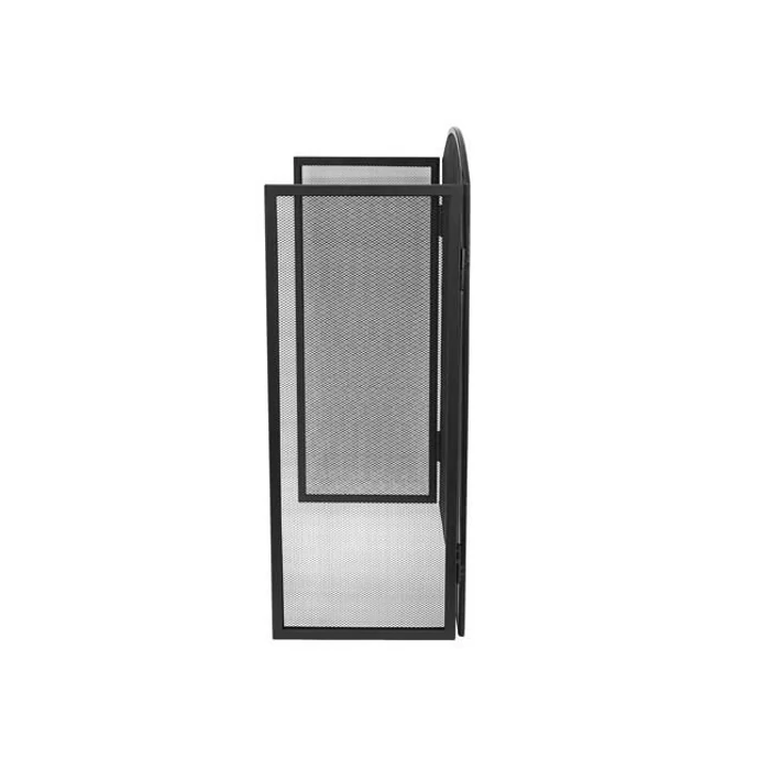 3 paneles kandallórács