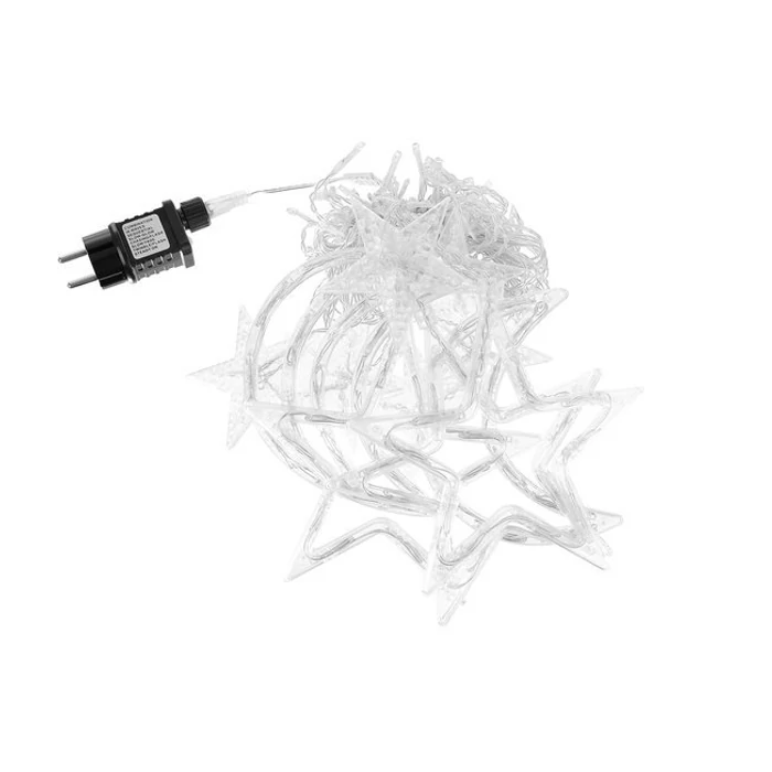 138 LED-es égbolt fényfüggöny - hideg fehér
