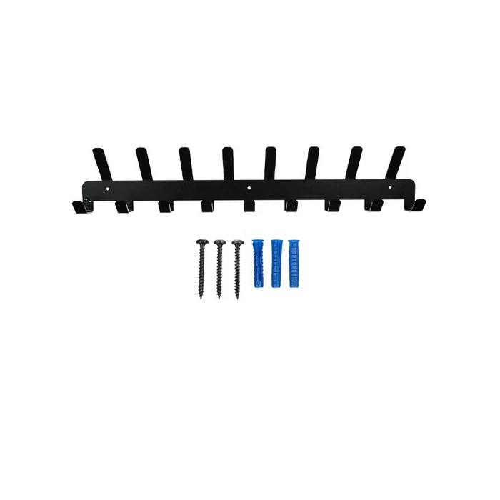 Fali ruha akasztó (fekete)