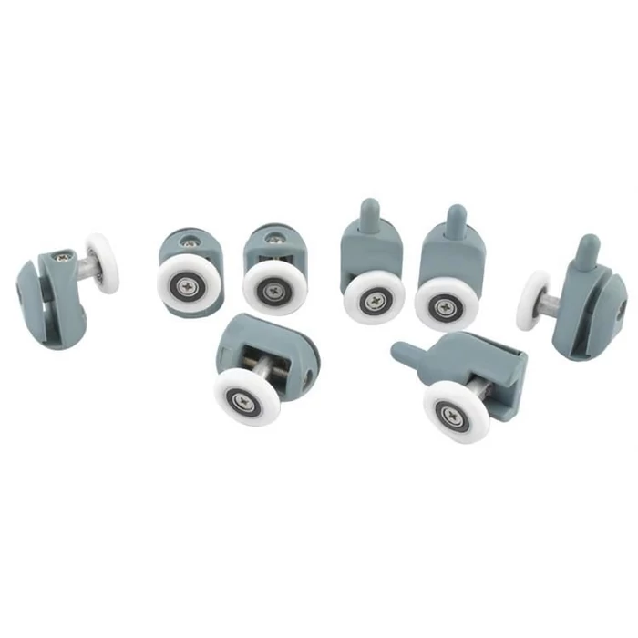 Zuhanykabin görgők 8 db.