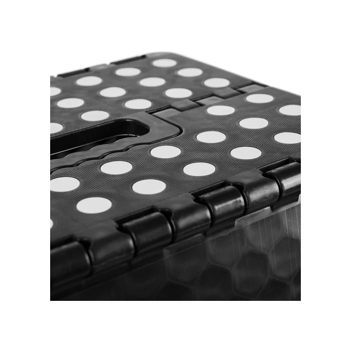 Fekete összecsukható szék - 39 cm