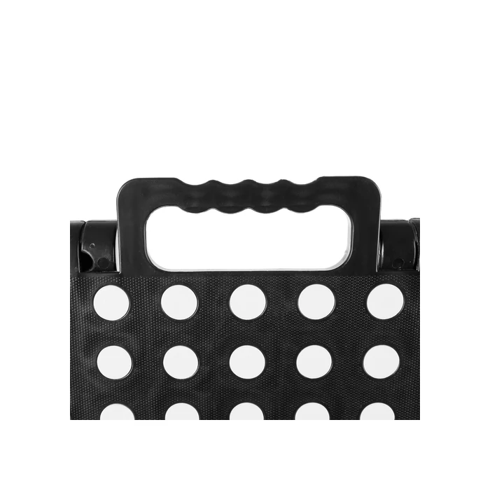 Fekete összecsukható szék - 39 cm