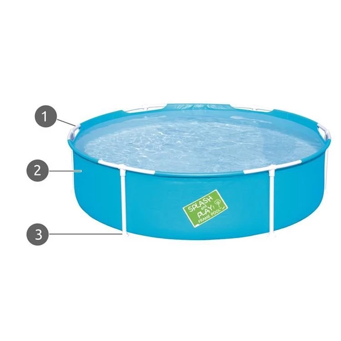 Keretes medence 152x38cm - BESTWAY 56283