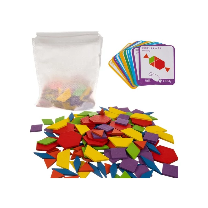 Oktató puzzle - geometriai figurák