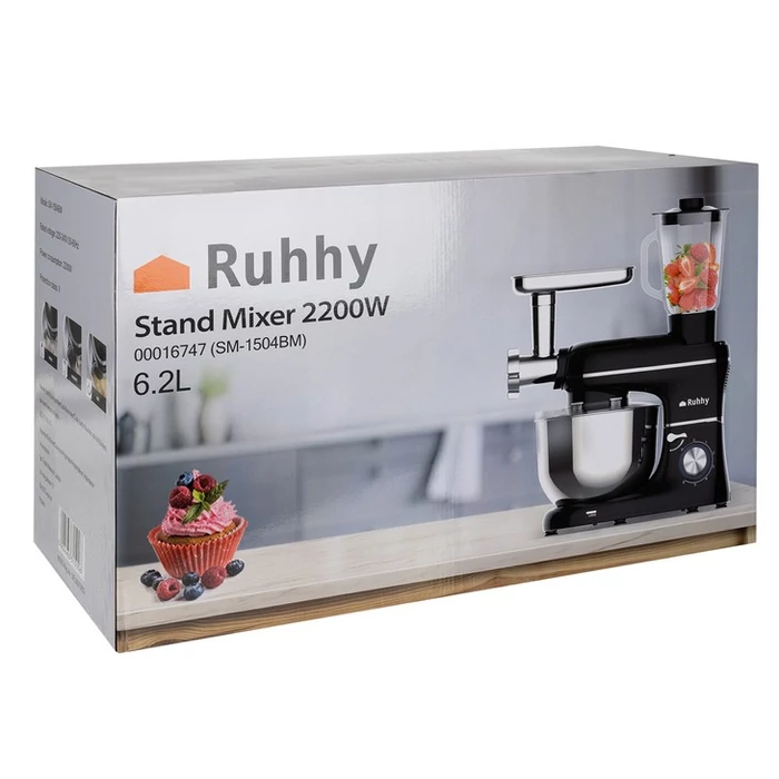 Konyhai robotgép 2200 W-os turmixgéppel, darálóval