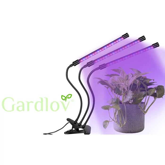 Palántanövesztő lámpa 20 LED-es - háromágú