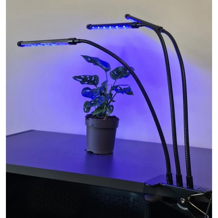Palántanövesztő lámpa 20 LED-es - háromágú