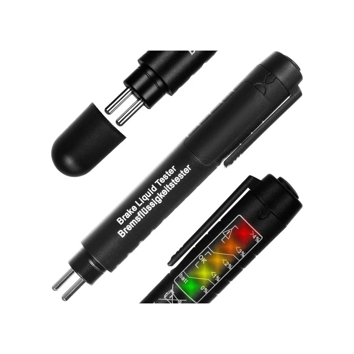 LED-es fékfolyadék tesztelő