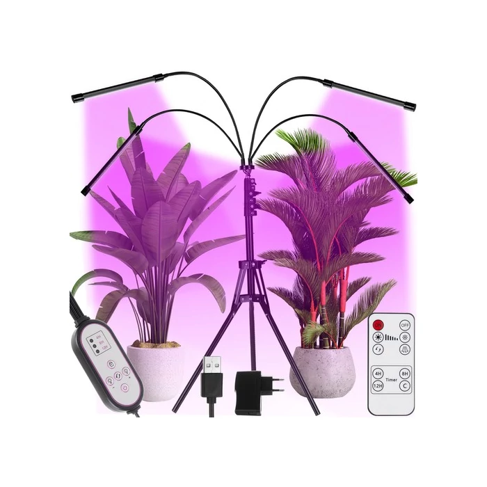 20 LED-es 4 ágú rugalmas növény lámpa