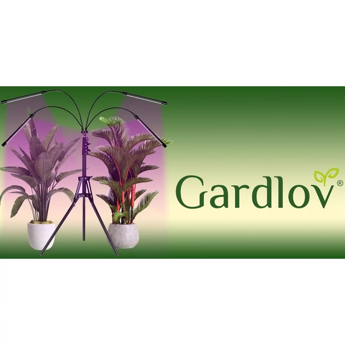 20 LED-es 4 ágú rugalmas növény lámpa