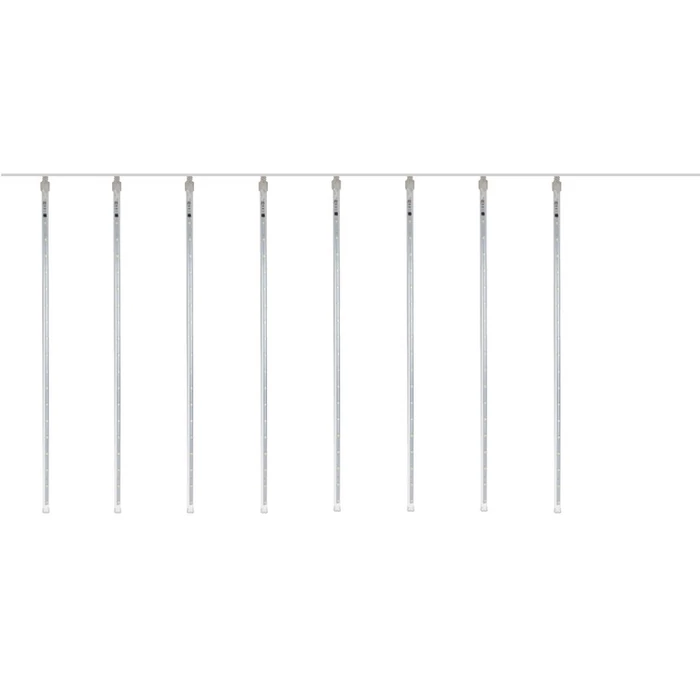 Fényfüzér jégcsap 36 LED 50 cm hideg fehér