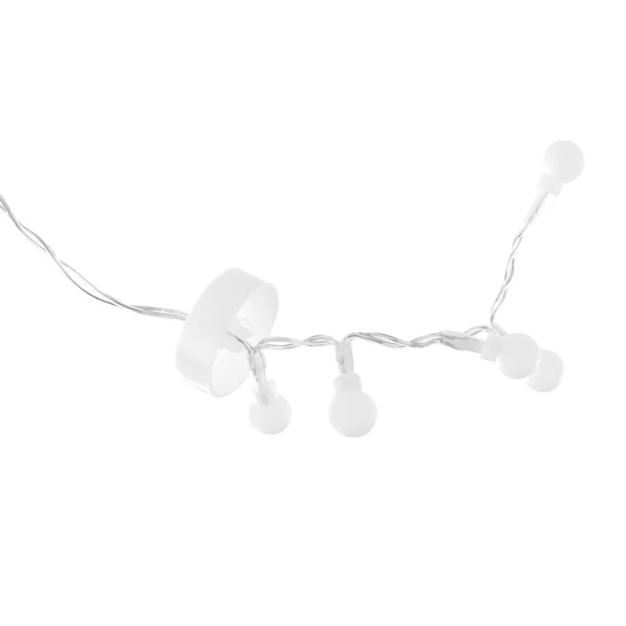 Gömb LED fényfüggöny (108LED, USB, hideg fehér)