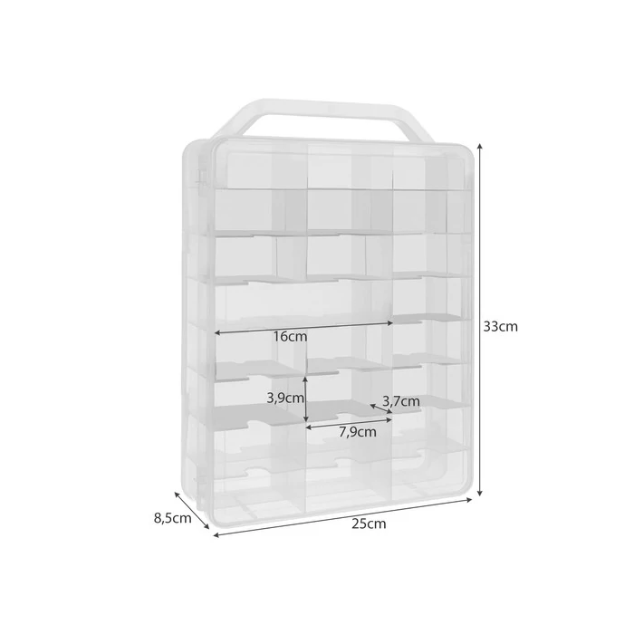 Játékautó tartó doboz