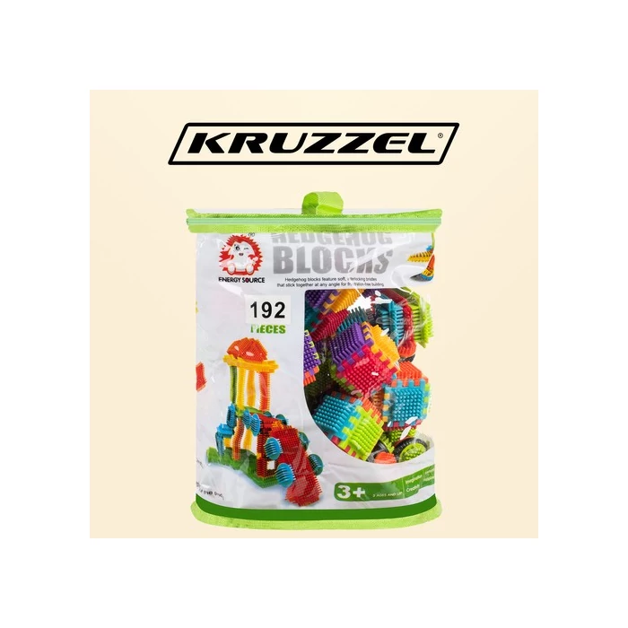 Tüskés építőelem készlet - 192 db