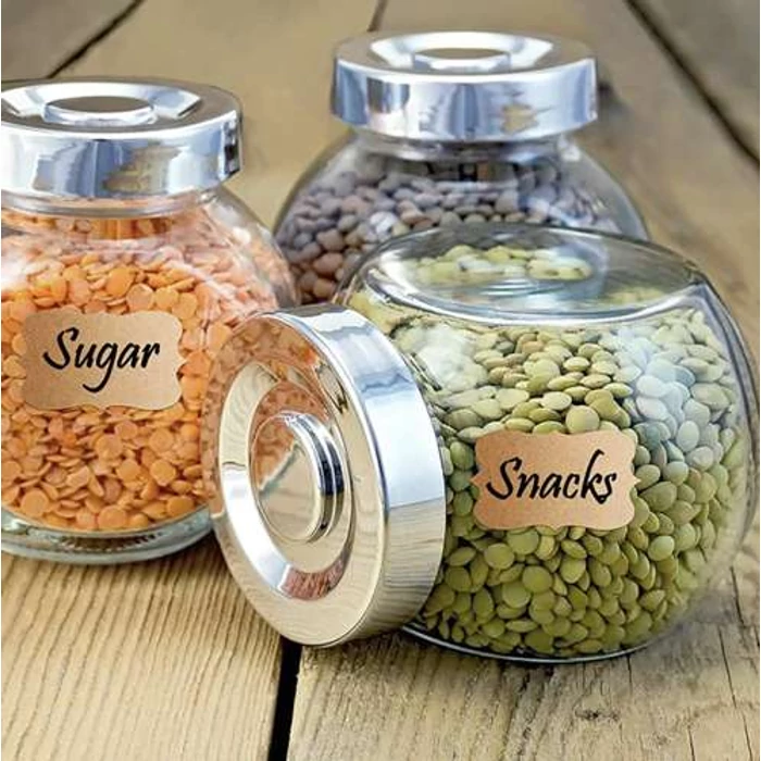 Öntapadós barna címkék (300 db)