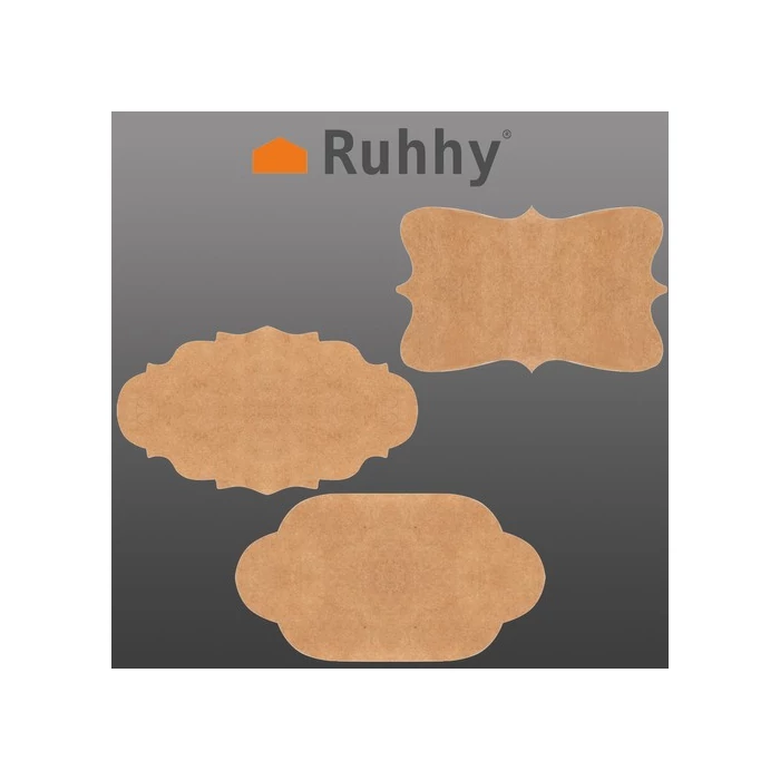 Öntapadós barna címkék (300 db)