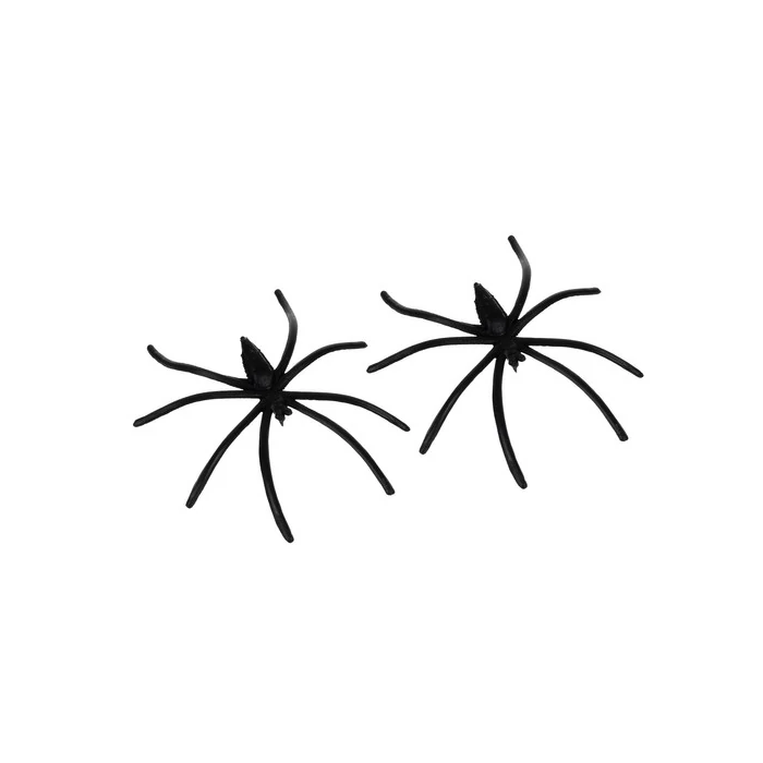 Mesterséges pókháló 2 műanyag pókkal