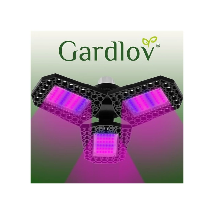 108 LED-es palántanövesztő lámpa - 3 szárnyú