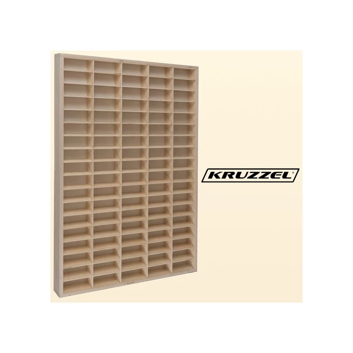 Kruzzel játékautó tárolópolc 90 férőhellyel