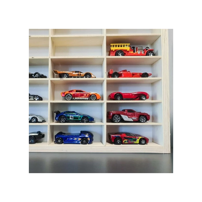 Kruzzel játékautó tárolópolc 90 férőhellyel