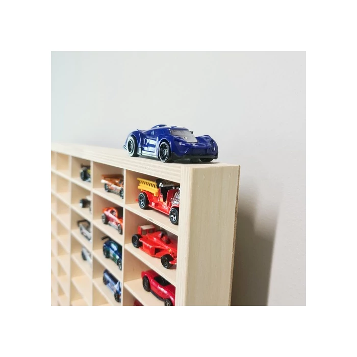 Kruzzel játékautó tárolópolc 90 férőhellyel