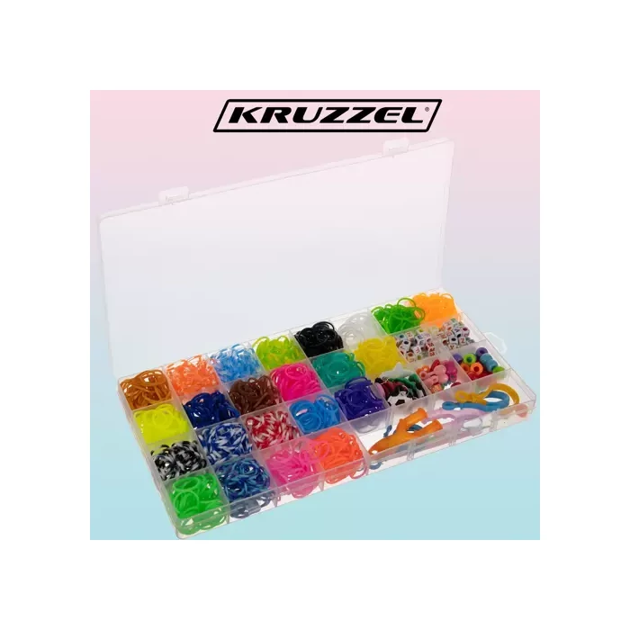 DIY gumiékszer készlet kiegészítőkkel