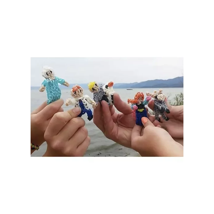 DIY gumiékszer készlet kiegészítőkkel