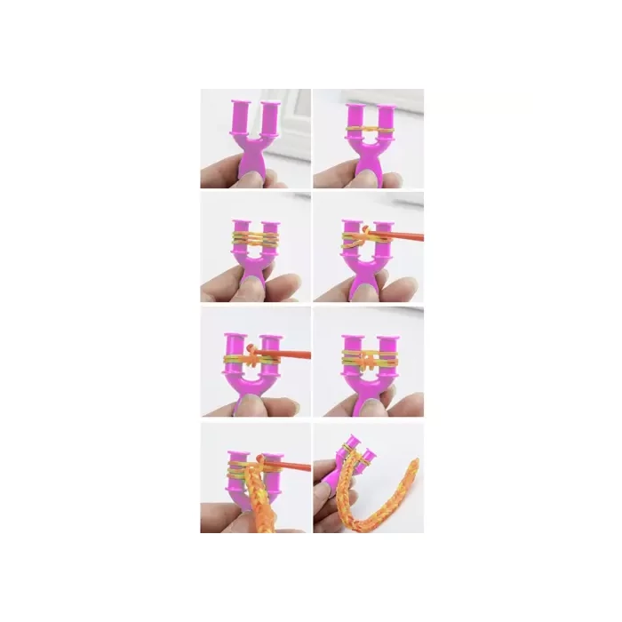 DIY gumiékszer készlet kiegészítőkkel