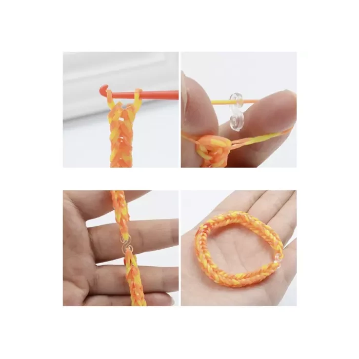 DIY gumiékszer készlet kiegészítőkkel