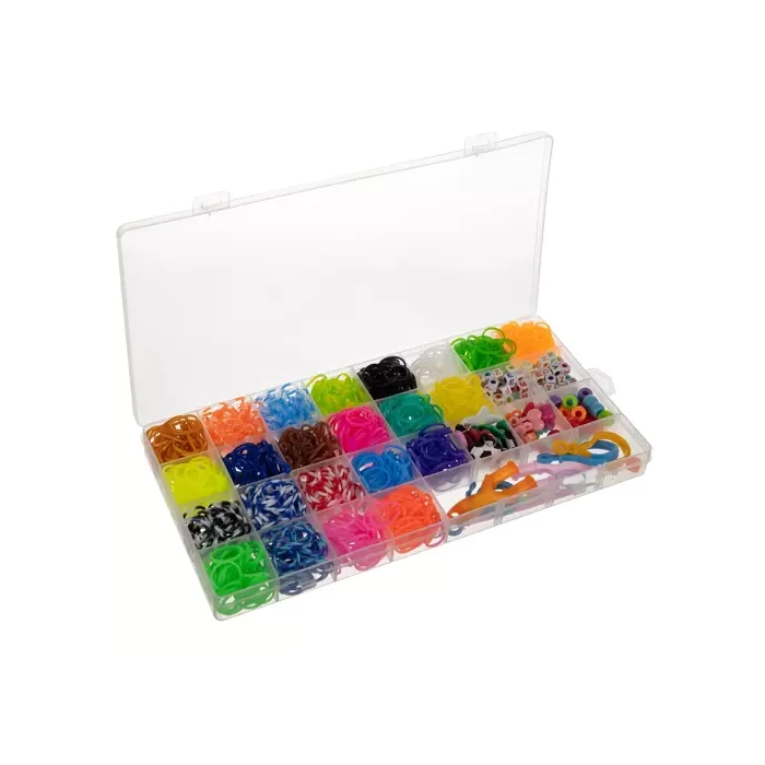 DIY gumiékszer készlet kiegészítőkkel