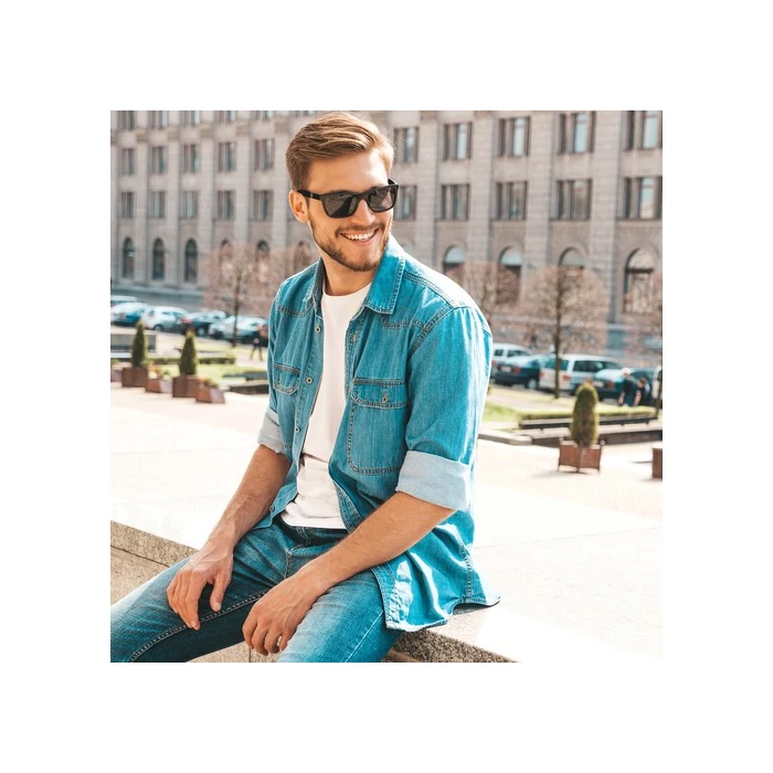 Univerzális napszemüveg (fekete)