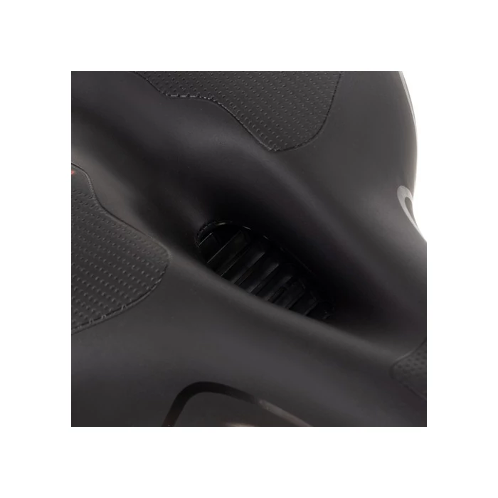 Kerékpár ülés fényvisszaverő csíkkal