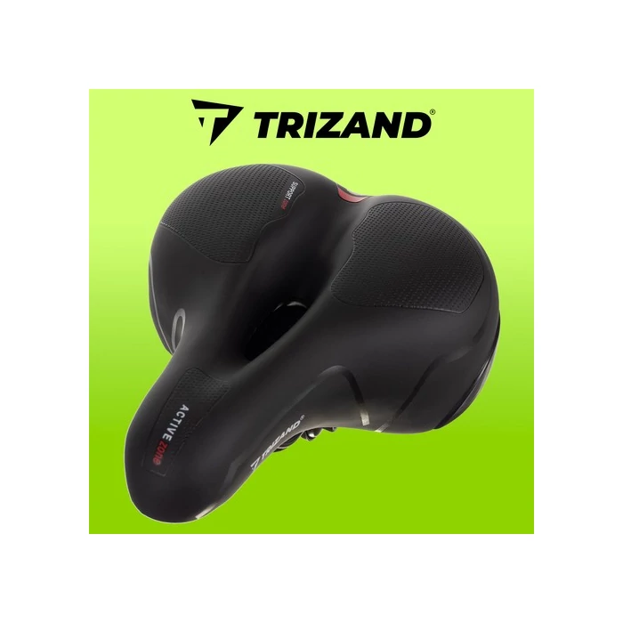 Kerékpár ülés fényvisszaverő csíkkal