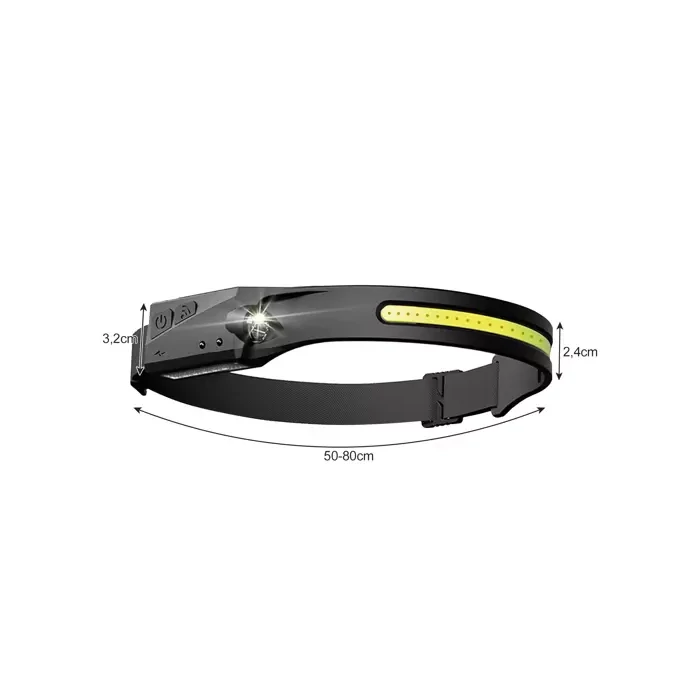 USB LED fejpánt