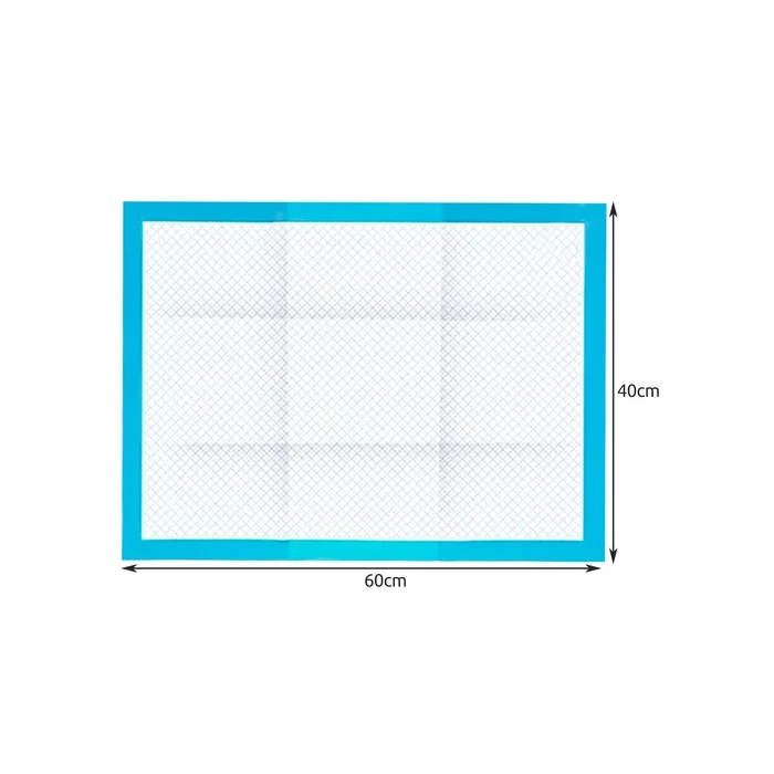 100 db abszorbens alátét kutyapiszokzsákkal (60x40cm)