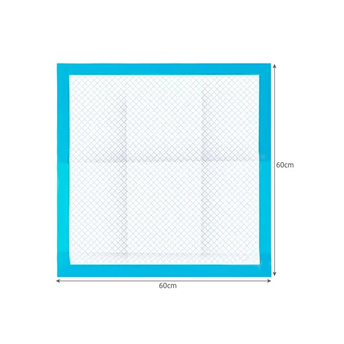 100 db abszorbens alátét kutyapiszokzsákkal (60x60cm)