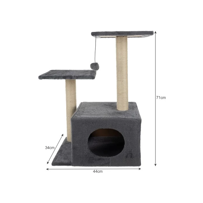 Purlov macska kaparófa szürke 71 cm