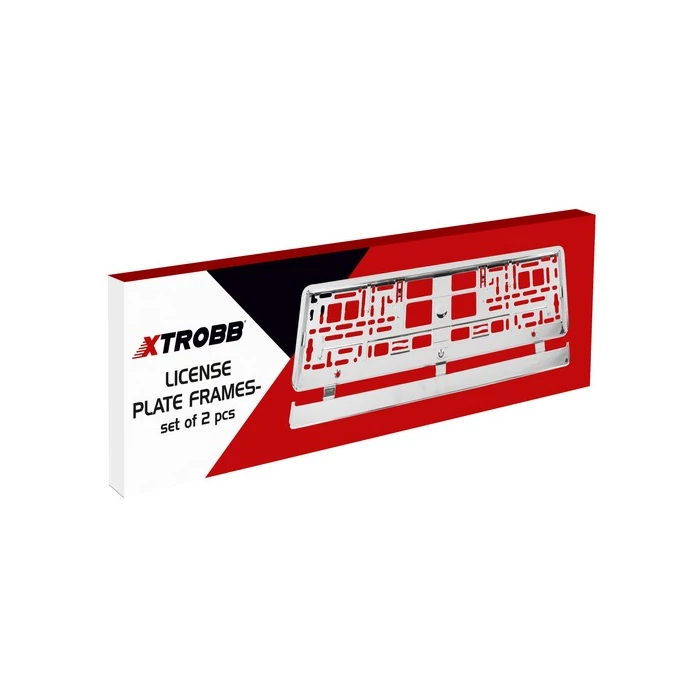 Xtrobb rendszámtábla keret 2 db