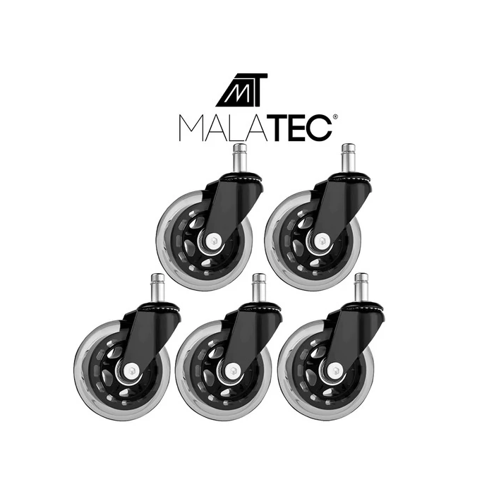 Malatec kerekek irodai székhez - 5 db. 