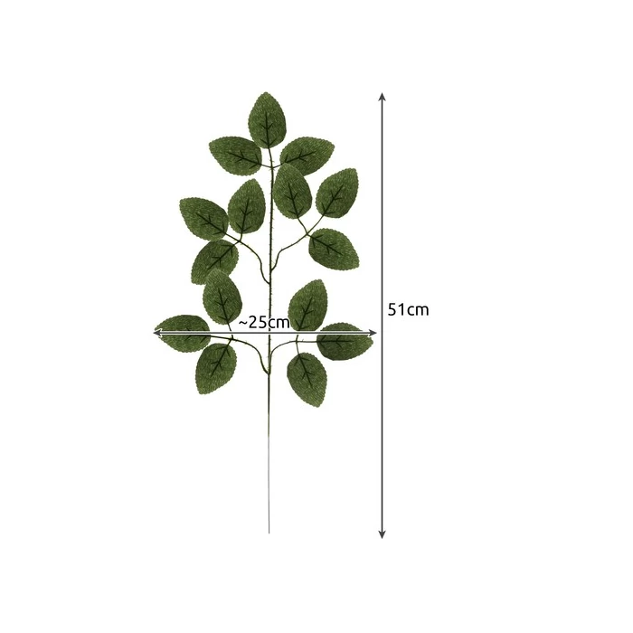 Gardlov mesterséges levelek 47cm - 12 db-os készlet