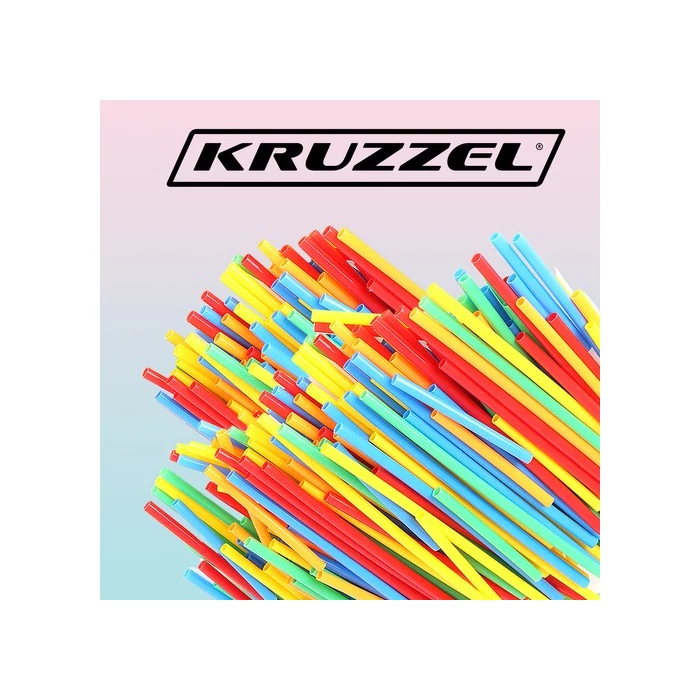 Szívószál építő készlet 408 db