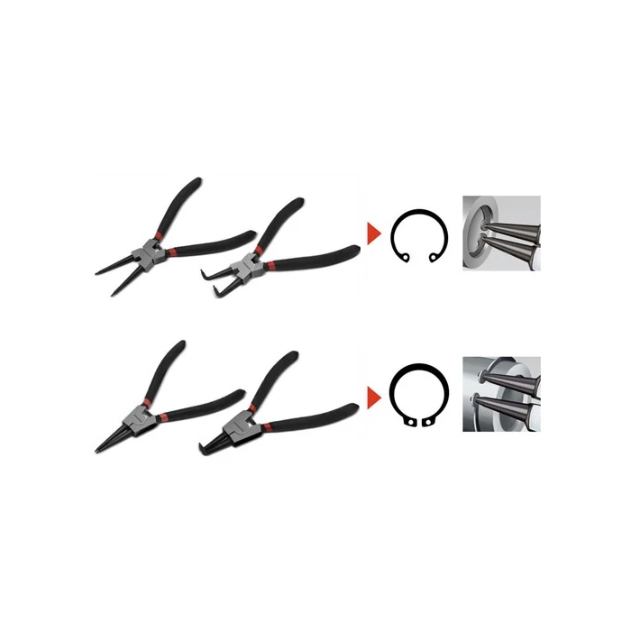 Bigstren gyűrű fogó 4 db 